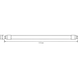 Tubo LED T8 / Aplicación Foco / 18 W / 1600 lm / 6500 K Luz de Día / G13 / 100-277 V~ / Cristal Transparente / IRC 70 / No Atenuable / | SIERRA STORE