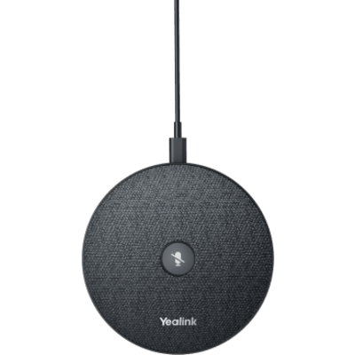 Micrófono Inalámbrico Yealink VCM36-W Pro Package con Captación 360° y Base de Carga para Salas de Videoconferencia | SIERRA STORE