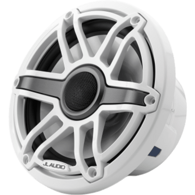 Bocina Náutica JL Audio M6 7.7" / Coaxial / 100 W RMS / 91 dB / 45 Hz-25 kHz / 4 Ω / LED Transflective™ / Rejilla Deportiva Blanca | SIERRA STORE