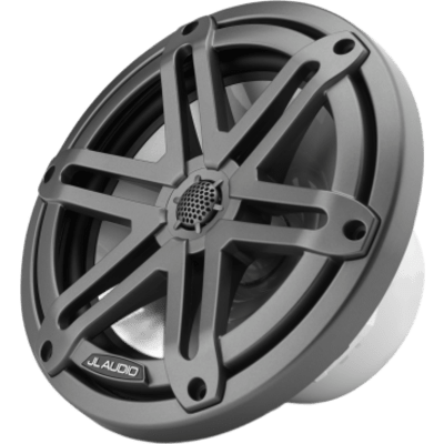 Bocinas Náuticas Coaxiales / 7.7" / 70 W RMS / 90.5 dB / 45 Hz - 25 kHz / 4 Ω / Rejilla Deportiva Gris | SIERRA STORE