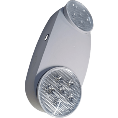 Luminaria de Emergencia LED/ Doble Cabezal Ajustable / 120-277V Dual Voltage / 90 Minutos Autonomía / 230-430 Lúmenes / ABS 5VA | SIERRA STORE