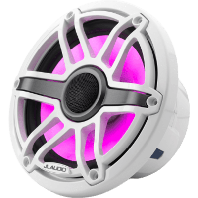 Bocinas Náuticas / 7.7" Coaxial / 100 W RMS / LED Transflective™ / Rejilla Deportiva Blanca / 4 Ω / 91 dB / 45 Hz-25 kHz | SIERRA STORE