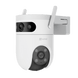 Cámara IP PTZ Dual-Lente / 3K / Wi-Fi 6 Dual Band / Visión Nocturna Color 40 m (131.2 ft) / Detección IA / Defensa Activa | SIERRA STORE