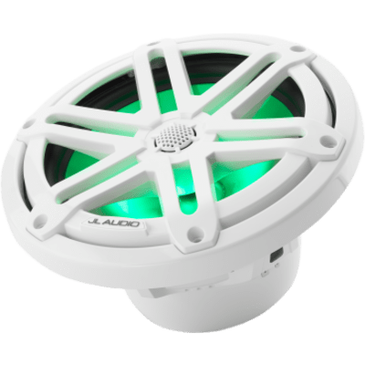 Bocinas Náuticas / 7.7" / Coaxial / 70 W RMS / LED RGB / Rejilla Deportiva Blanca / 4 Ω / Respuesta 45 Hz-25 kHz / Polipropileno | SIERRA STORE
