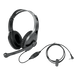 Auricular con Micrófono Bidireccional / Conector 3.5 mm / Banda Ajustable / Micrófono Móvil con Silencio / Almohadillas de Espuma de | SIERRA STORE