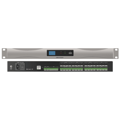 HIKVISION DS-QAPPR0808-D - Procesador de Audio Digital / 8 Entradas / 8 Salidas / DSP 32-bit / Conversión 24-bit 48 kHz / Matriz de | SIERRA STORE