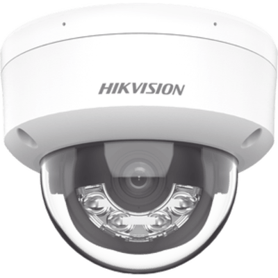 HIKVISION DS-2CD1123G3-LIU - Cámara Domo IP / 2 Megapixel / Dual Light 30 m (98.4 ft) / AcuSense Lite / Micrófono Integrado / IK08 / | SIERRA STORE