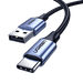 Cable USB-A a USB-C / 3A / 18W / USB 2.0 480 Mbps / Nylon Trenzado / 3 m (10 ft) | SIERRA STORE