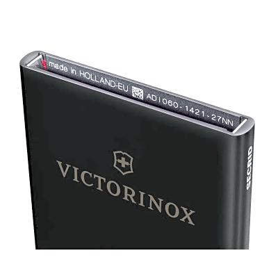 Tarjetero de Aluminio / Capacidad 4-6 Tarjetas / Protección RFID / Sistema de Deslizamiento / 10 x 6 x 1 cm (3.9 x 2.4 x 0.4 in) | SIERRA STORE