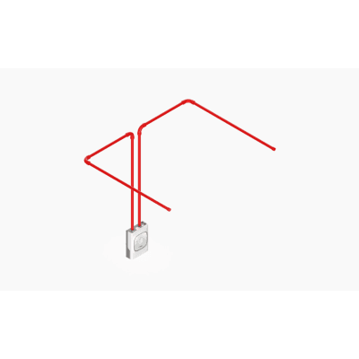 Detector de Humo por Aspiración / 2 Tuberías / 2 Zonas / Cobertura 2,000 m² / Tubería 105 m (344.5 ft) / Sensor Ultrasónico de Flujo | SIERRA STORE