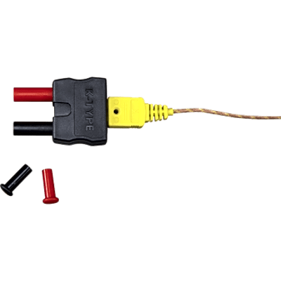Termopar tipo K de alta temperatura rango 32 °F a 896 °F (0 °C a 480 °C) / Longitud 40 pulgadas (101.6 cm) / Adaptador tipo banana / | SIERRA STORE