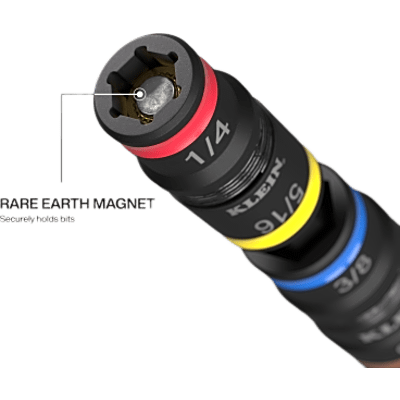 Desarmador de Impacto / 14 en 1 / Magneto de Tierras Raras / Almacenamiento Dual / Asistente de Torque / Dados 7-14 mm | SIERRA STORE