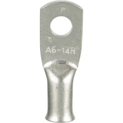 PANDUIT A6-14R-C - Pan-Lug Terminal Bateria Cobre 6 AWG 1/4 Estano PAQ/100 A6-14R-C | SIERRA STORE