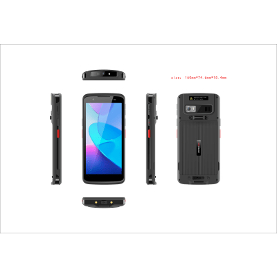 HIKVISION DS-MDT202/464/GLE - Terminal Portátil / Android 14 / Pantalla IPS 5.5" / Cámaras 5 MP y 13 MP / Escáner 1D/2D / IP68 / | SIERRA STORE