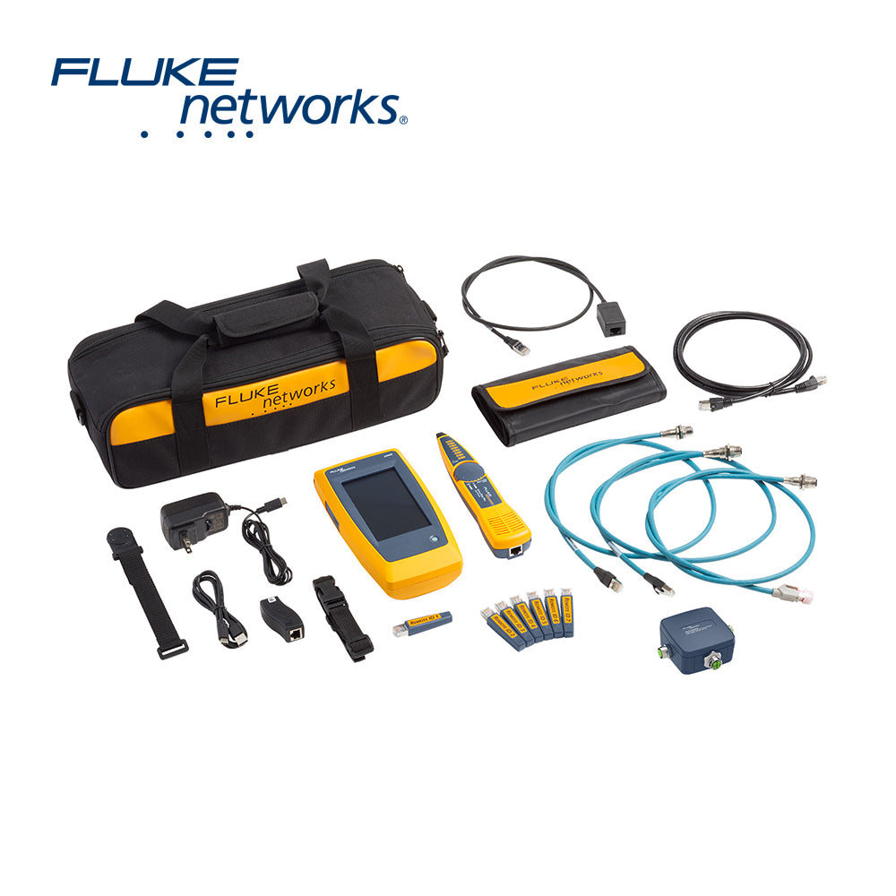 TESTER DE CABLES Y DE RED LINKIQ FLUKE NETWORKS LIQ-KIT-IE CON ADAPTADOR MULTICONECTOR CON CORREA MAGNETICA, IDENTIFICAC