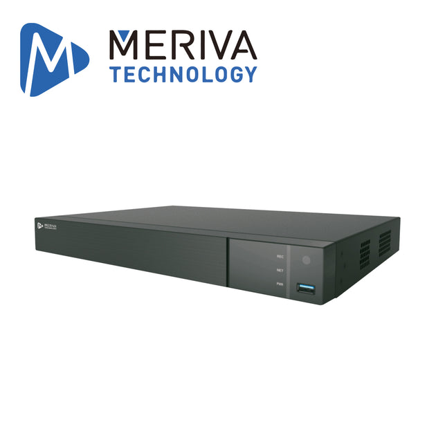 DVR MERIVA TECHNOLOGY MXVR-8108A HD H.265 8 CANALES 8MP PENTA HIBRIDO HD / 8CH BNC / 8CH IP / SALIDA 1 HDMI(4K) + 1 VGA 