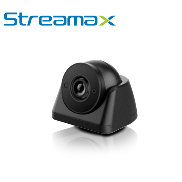 CAMARA MINI DOMO AHD STREAMAX MCA39B-ALPR / 2MP / 2.8MM / 15M IR / IP54 / CONECTOR DIN 4 PINES / 12 VCD / INTERIOR / MIC