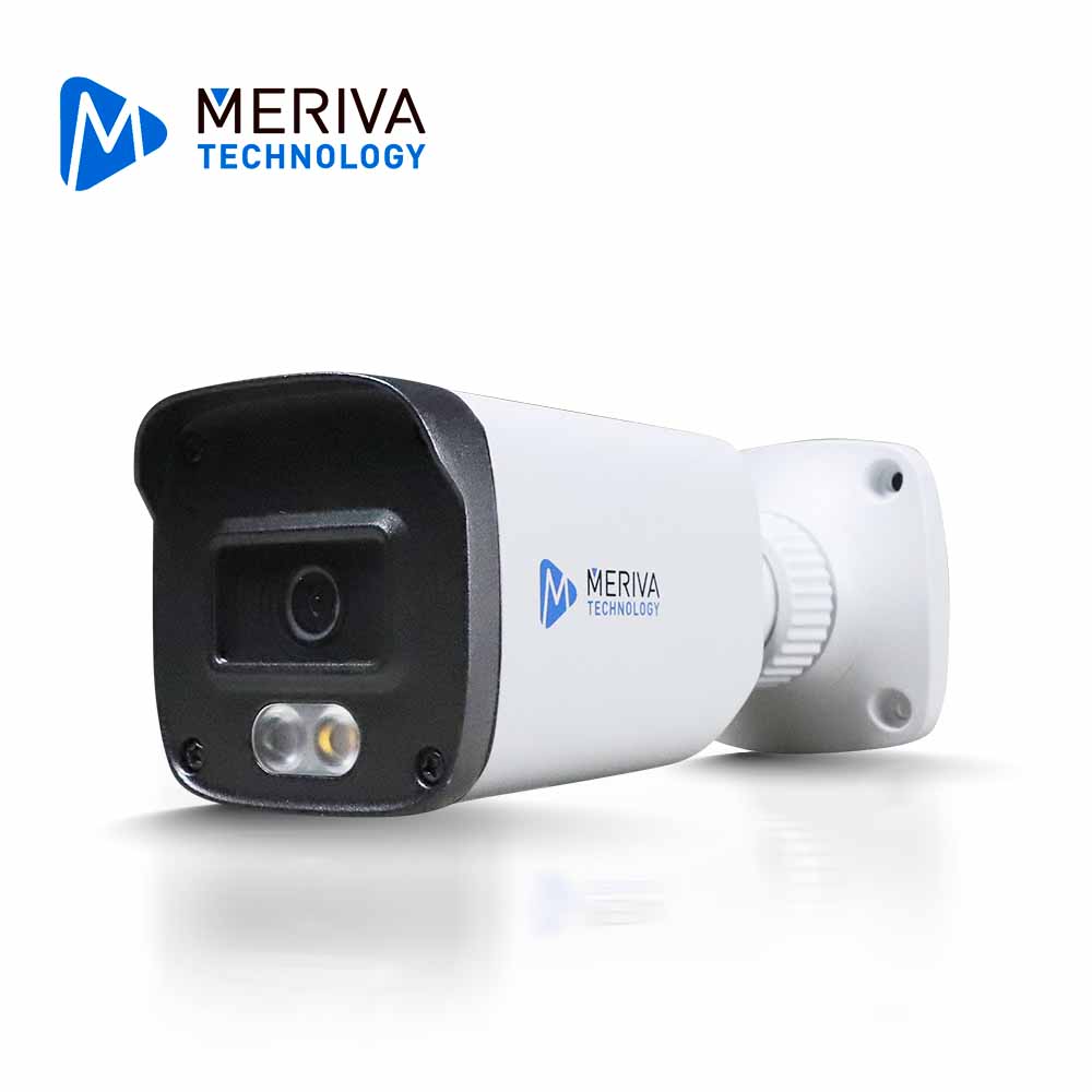 CAMARA HD BULLET MERIVA TECHNOLOGY MDL-5202A / 5MP / AHD/TVI/CVI / 2.8MM / ILUMINACION DUAL (20 - 30M IR / 20M LUZ CALID