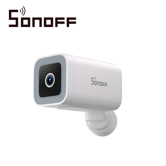 CAMARA DE SEGURIDAD PARA EXTERIORES SONOFF CAM-B1P / INALAMBRICA WIFI/ PROTECCION IP65 / RESOLUCION 2K HD / FUNCIONES DE