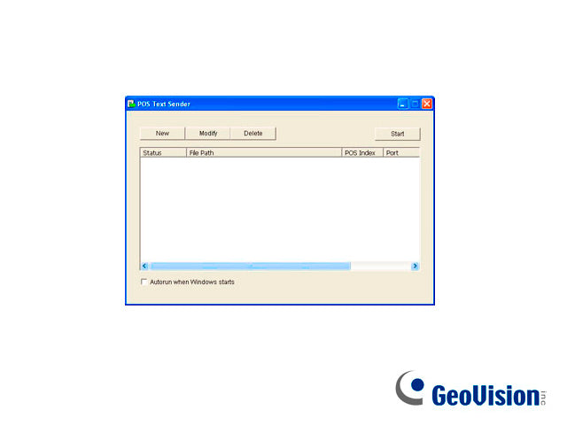 LICENCIA SOFTWARE GEOVISION GV-POS 2 IDEAL PARA SISTEMAS DE PUNTO DE VENTA POS BASADOS EN WINDOWS QUE GENEREN ARCHIVOS T