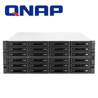 NAS QNAP TS-H3087XU-RP-E2378-64G-US / 30 BAHIAS / 4UR / INTEL XEON 8 NUCLEOS / 16 HILOS / 64GB DE RAM / 24 X 2.5 PULGADA
