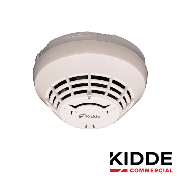 DETECTOR DIRECCIONABLE KIDDE KI-OSD DE HUMO OPTICO MULTICRITERIO, LISTADO UL / ULC / REQUIERE BASE DE LA SERIE KI PARA S