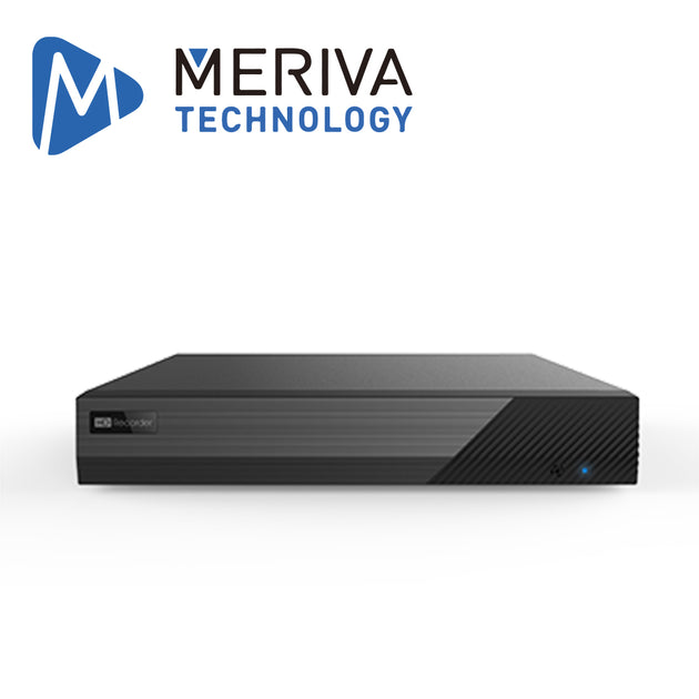 NVR 8CH IP 6MP MERIVA TECHNOLOGY MNVR-1708 / ONVIF/ 1 HDMI + 1VGA SIMULTANEAS / ANALITICAS MIA 2.0 INTELIGENCIA ARTIFICI
