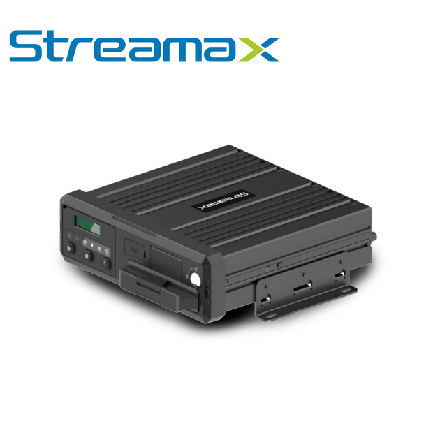 DVR MOVIL 8CH STREAMAX MV3N-ALPR / 4CH AHD + 4CH IP (RJ45) / 2MP / 2 SALIDAS DE AUDIO / 8 ENTRADAS + 1 SALIDA DE AUDIO /