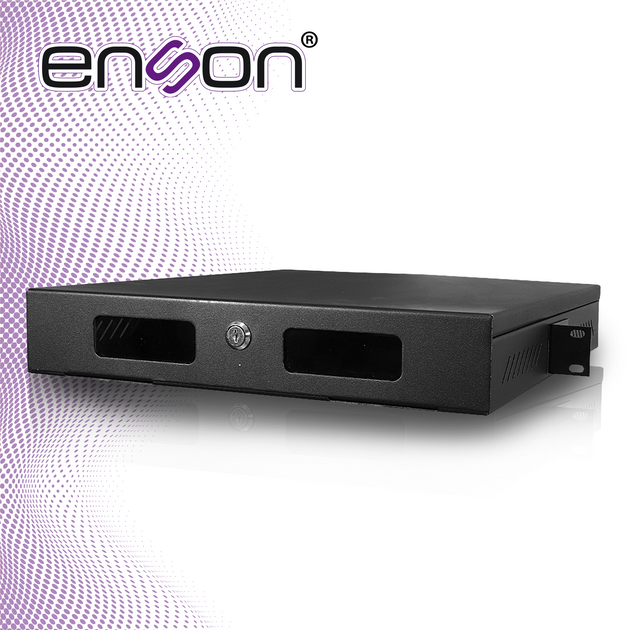 GABINETE DE SEGURIDAD ENSON LINCE18+ RACKEABLE 455X420X74.5MM IDEAL PARA RESGUARDO DE GRABADORES MERIVA, UNV Y ZKTECO