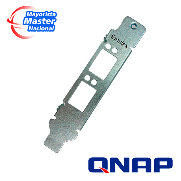 QNAP SP-BRACKET-10G-EMU DESKTOP AND 1U NAS BRACKET FOR EMULEX DUAL PORT SFP+ 10GBE NIC