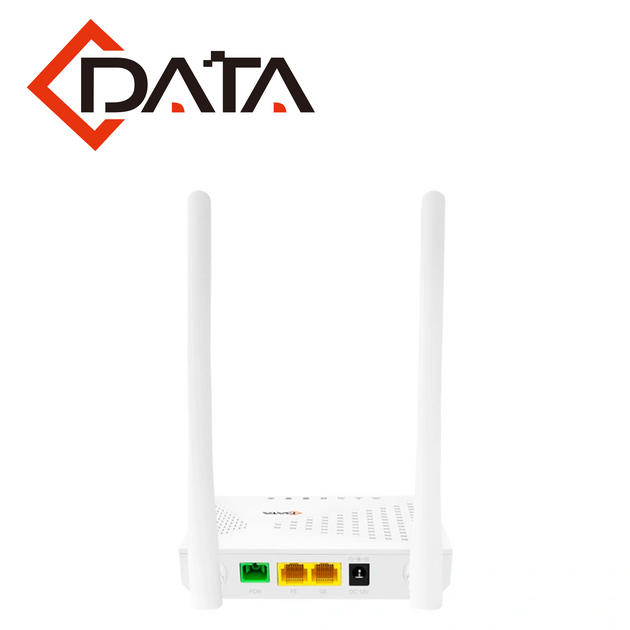 ONU / ONT C-DATA FD512XW-R550 / 1 PUERTO GE / 1 PUERTO FE / WIFI 2.4 GHZ / COMPATIBLE CON GPON Y EPON / VELOCIDAD GPON H