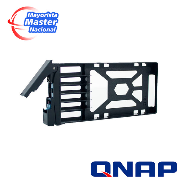 QNAP TRAY-25-NK-BLK02 SSD TRAY FOR 2.5" DRIVES WITHOUT KEY LOCK, BLACK, PLASTIC