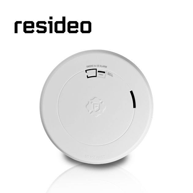 DETECTOR DE HUMO Y CO2 RESIDEO RBK 1046802 / BLANCO / DETECCION POR IONIZACION Y FOTOELECTRICO / SIRENA INTEGARDA DE 85 
