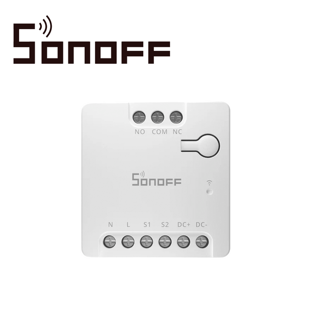 INTERRUPTOR INTELIGENTE MATTER SALIDA PULSO SECO SONOFF MINI-D / COMPATIBLE SOLUCIONES DE CC DE BAJA POTENCIA MAXIMO 8W 