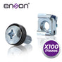 KIT DE TORNILLOS Y TUERCAS ENJAULADAS ENSON ENS-RT100 100PZA COMPATIBLES CON ...