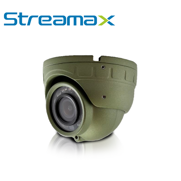 CAMARA DOMO AHD STREAMAX MC303V2 / 2MP / 2.8MM / 5M IR / IP54 / CONECTOR DIN 4 PINES / 12 VCD / INTERIOR / MICROFONO INT