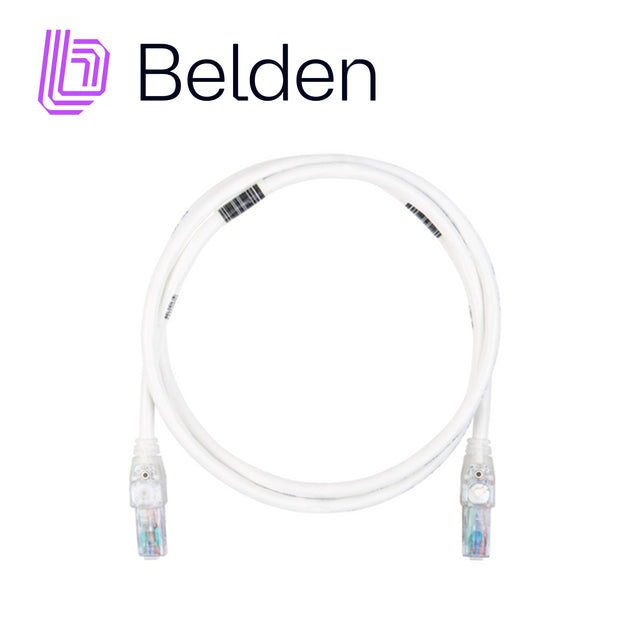 PATCH CORD TRACEABLE UTP CAT6A BELDEN CAT1106004/ INTERIOR / AZUL/ 4 PARES / 24 AWG / FORRO PVC / CMR / 4 PIES 1.2 METRO