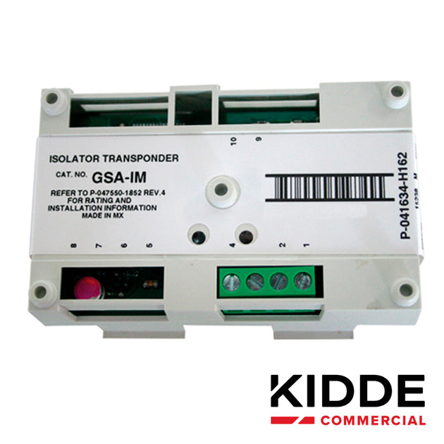 MODULO AISLADOR VIGILANT GSA-IM2 DIRECCION ELECTRONICA (SIN SWITCHES) SE INTEGRA CON LOS PANELES VS1 Y VS4 DE KIDDE POR 