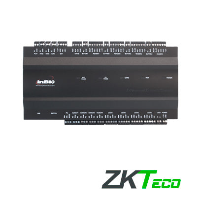 PANEL DE CONTROL DE ACCESO AVANZADO ZKTECO INBIO460 4PUERTAS/4LECTORAS/WG/8LECTORASRS485/3000HUELLAS/30,000 TARJETAS /10