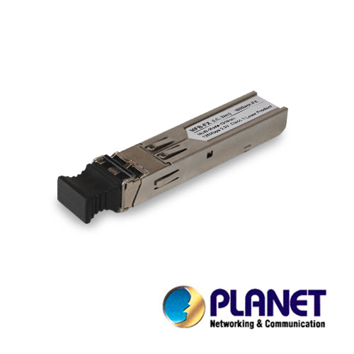 TRANSCEPTOR DE FIBRA OPTICA MULTIMODO SFP / PLANET MFB-FX / VELOCIDAD DE 10/100 MBPS / CONECTOR LC / LONGITUD DE ONDA 13