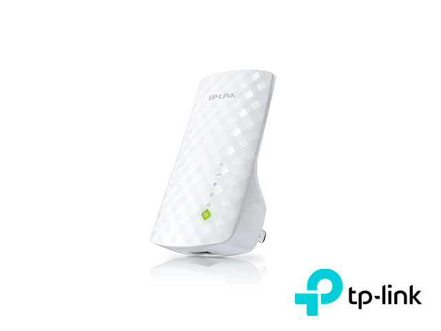 EXTENSOR DE COBERTURA WI-FI / TP-LINK RE200 AC750 / 1 PUERTO RJ-45 10/100 MBPS / 3 ANTENAS / 2.4GHZ Y 5GHZ / POTENCIA 20