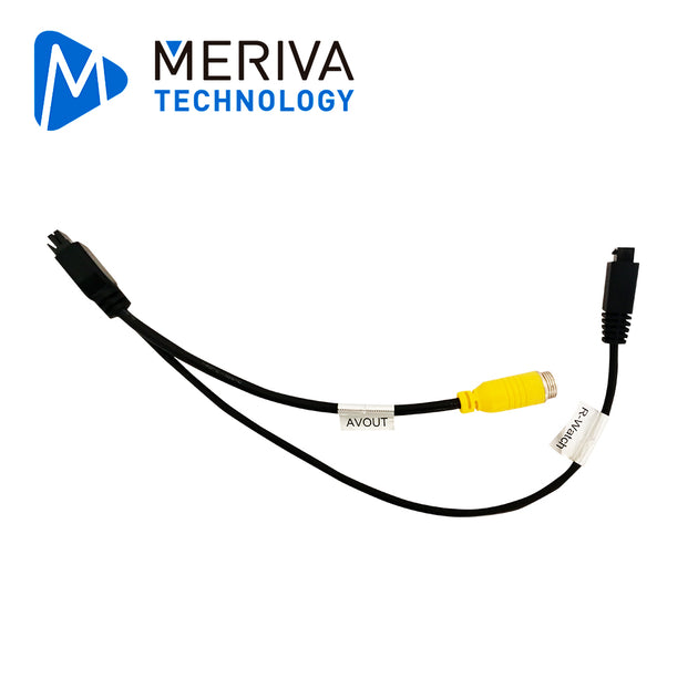 CABLE DE SALIDA DE VIDEO MERIVA TECHNOLOGY MM1N-4PIN / 1 SALIDA DE VIDEO 4 PINES / CONECTOR PARA R-WATCH / COMPATIBLE CO