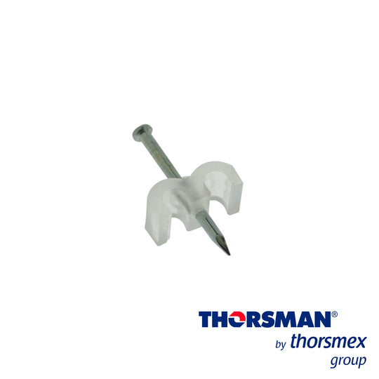 GRAPA DOBLE CON CLAVO INTEGRADO SUJETHOR THORSMAN TDC 4-6, 3401-00100, 22MM X 1.5MM CAJA /100PZAS COLOR NATURAL, IDEAL P