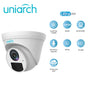 CAMARA IP TURRET UNIARCH IPC-T122-APF28-E / 2MP / LENTE-FIJO-2.8MM / DWDR / I...