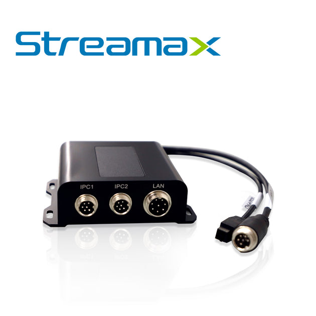 CAJA DE TRANSFERENCIA DE DATOS STREAMAX MXPAD HUB / CON INTERRUPTOR / CABLES RESISTENTES A ALTAS TEMPERATURAS / COMPATIB