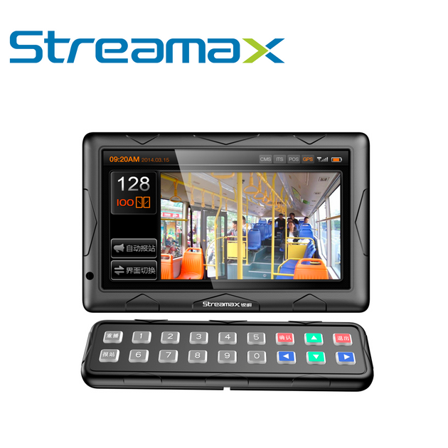 PANTALLA INTERACTIVA DE 10.1 PULGADAS PARA MDVRS MERIVA STREAMAX CP5 / RESOLUCION 1024X600 / ENTRADA 1 VGA + 1 AHD + 1 C