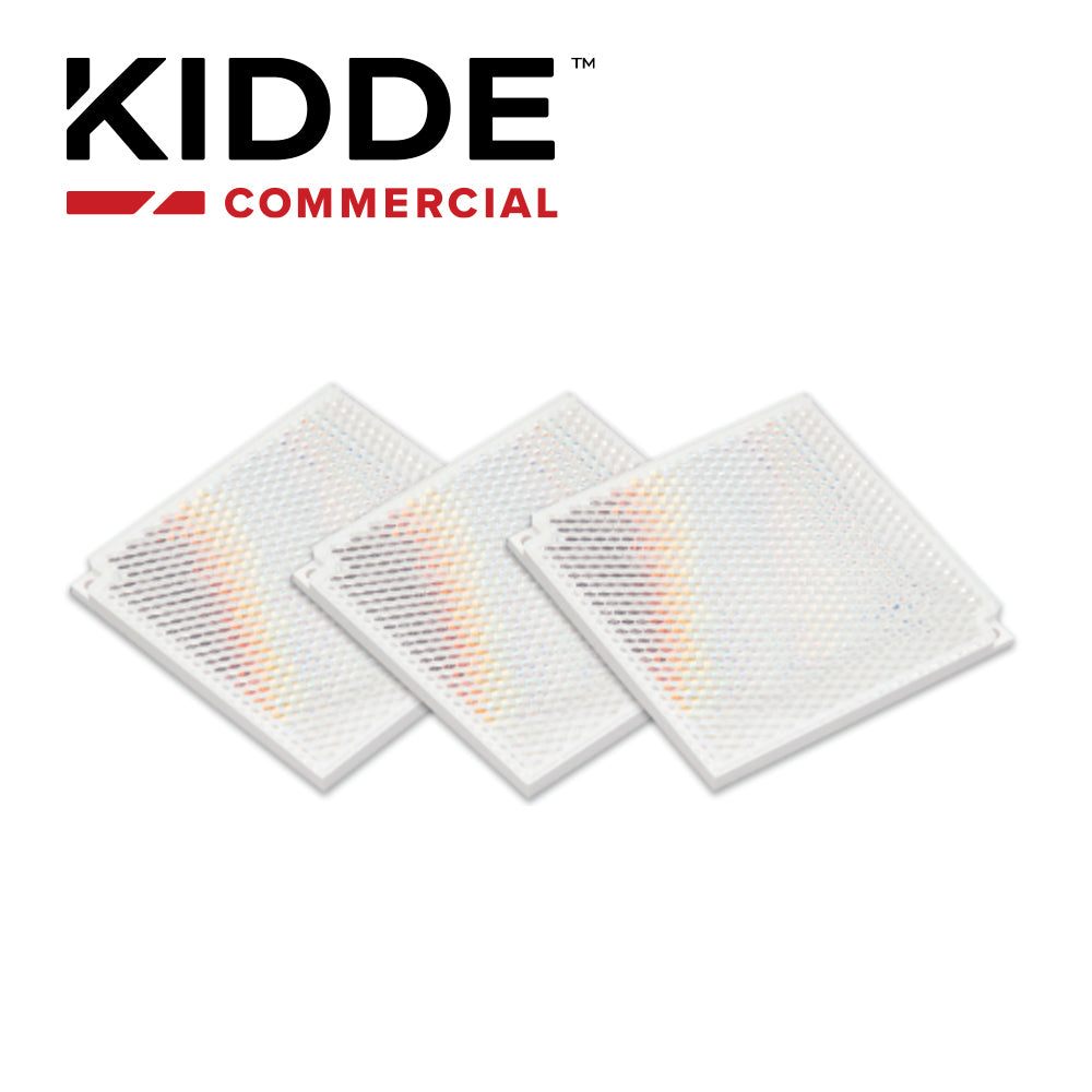KIT DE PRISMAS PARA EXTENSION DE ALCANCE DE DETECTORES FOTOBEAM 5000-004 / 3 PRISMAS REFLECTORES PARA DISTANCIAS DE 51 A