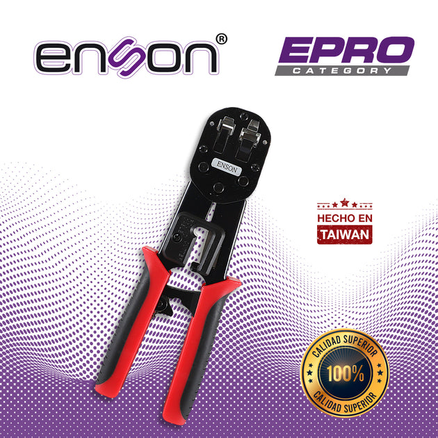 PINZA PONCHADORA ENSON EPRO-PLUGTOOL SERIE EPRO, DISEÑADA PARA EL PONCHADO CON PLUG FACIL PONCHADO SERIE EPRO, PONCHA PL