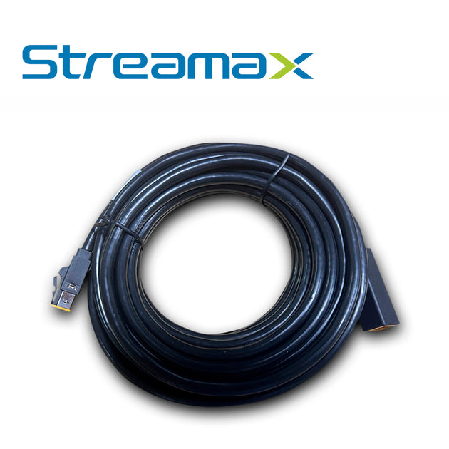 CABLE PARA TERMINAL DE MULTIMEDIA STREAMAX M6PIN-L16MAX / CONECTOR PLUG / TRANSMISION DE VIDEO Y AUDIO / PARA PANTALLAS 