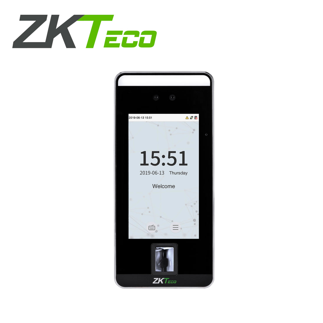 CONTROL DE ACCESO ZKTECO MODELO SPEEDFACE V5L / RECONOCIMIENTO FACIAL / ID Y HUELLAS / ACCESO AVANZADO / ASISTENCIA BASI